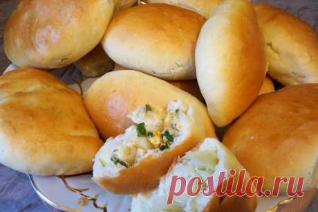 Готовим пирожки по очень удачному рецепту. Это очень вкусно! — Сад Заготовка