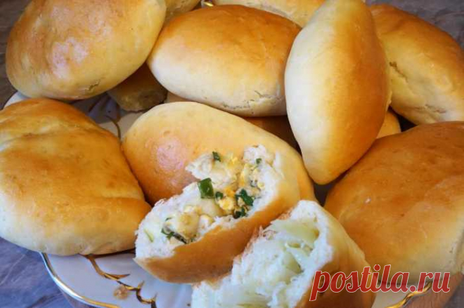 Готовим пирожки по очень удачному рецепту. Это очень вкусно! — Сад Заготовка