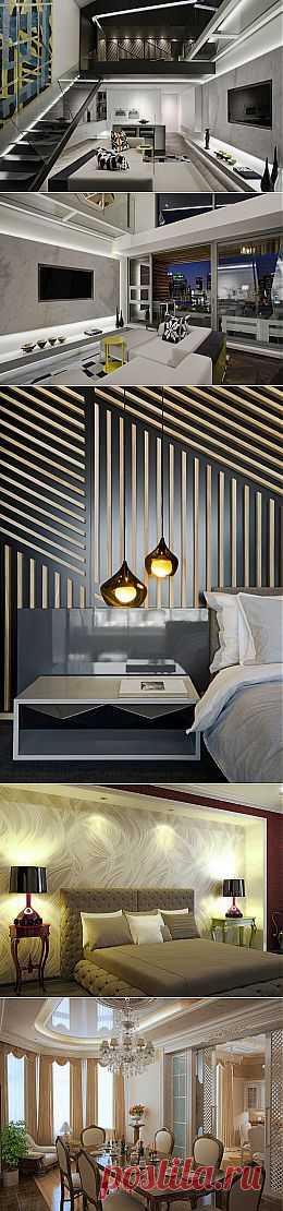 Дизайн интерьера квартиры от AA Interiors and OKHA Interiors - DSTN