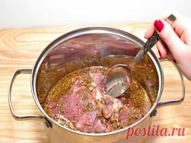 САЛАТ ИЗ ЗЕЛЕНОГО ГОРОШКА С ЛУКОМ - ПРОСТО И БЕЗУМНО ВКУСНО!- ЗАБИРАЙТЕ НА СТЕНУ, ЧТОБЫ НЕ ПОТЕРЯТЬ!: МАРИНАД ДЛЯ МЯСА