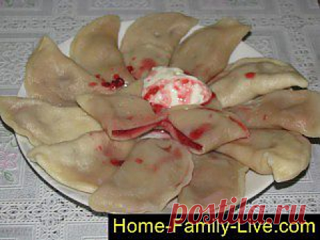 Вареники с малиной - пошаговый фоторецепт - вареники с ягодой малины | Кулинарные рецепты