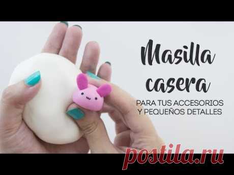 Cómo hacer Masa para modelar casera fácil y barata - Modelar accesorios