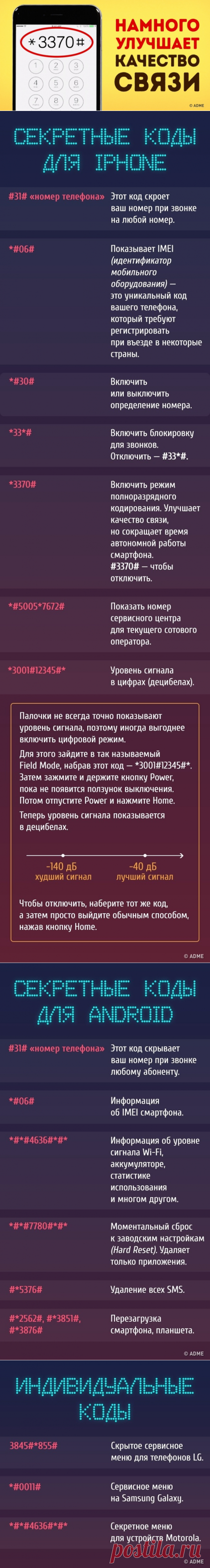 Эти секретные коды дадут доступ к скрытым функциям телефона