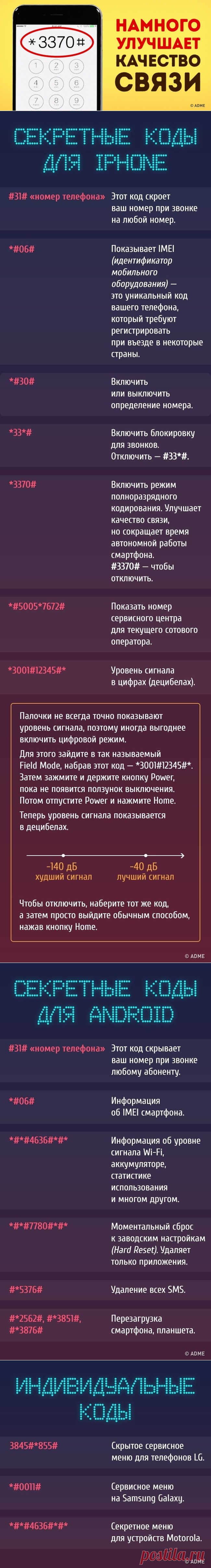 Эти секретные коды дадут доступ к скрытым функциям телефона