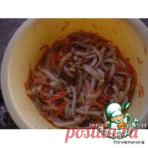 Кальмары по-корейски - кулинарный рецепт