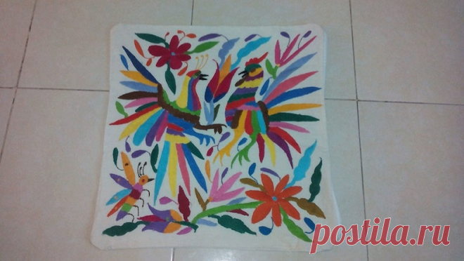 Funda de cojin decorativo otomi Diferentes figuras a elegir - Etsy Chile