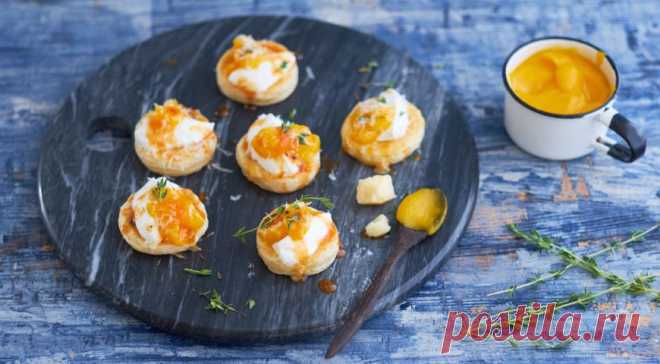 Вкуснейшая закуска из тыквы, рикотты и пряного меда — Фактор Вкуса