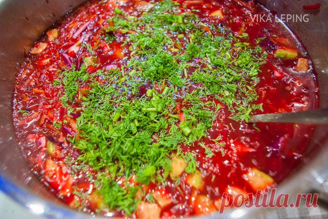 Сыроедческий Борщ на вкус, как настоящий! | Рецепт с фото