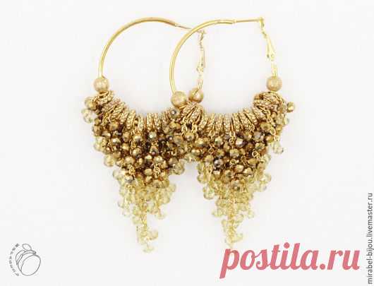 Купить Серьги Тысяча и одна ночь - длинные серьги, вечерние серьги, восточные серьги