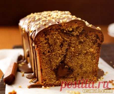 Рецепт кофейный кекс с вишней в домашних условиях