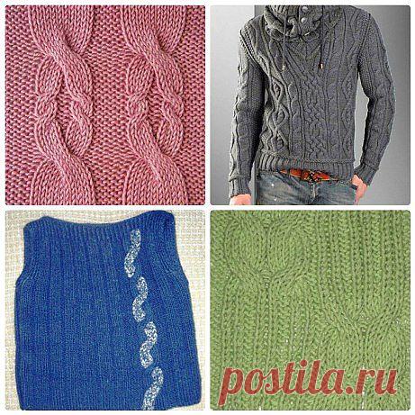 Уроки вязания: узор восьмерка спицами своими руками | Женский журнал "Порадка"