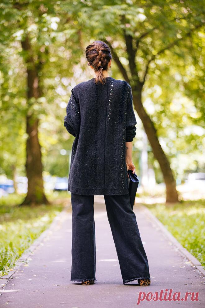 Кардиган. Поперечное вязание | Ольга Кондратьева (WickedLynx) | Дзен