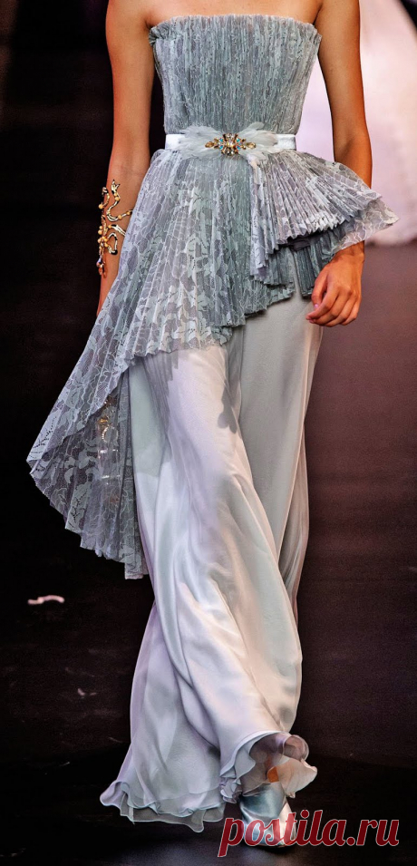 Взгляд подхалима: GEORGES HOBEIKA Осень Зима 2018/19 Couture