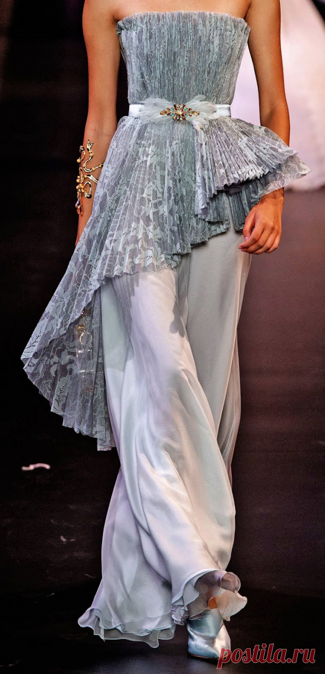 Взгляд подхалима: GEORGES HOBEIKA Осень Зима 2018/19 Couture
