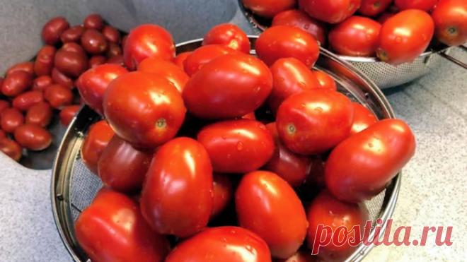 Шикарная заготовка из помидор - альтернатива томатной пасте | Пикабу
