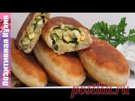 ЛУЧШИЕ ЖАРЕНЫЕ ПИРОЖКИ на КЕФИРЕ Вкусный рецепт пирожков с луком и яйцом Люда Изи Кук Пирожки