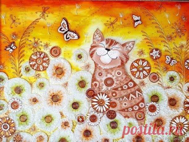 ​Расписные коты: идеи для вдохновенного рисования