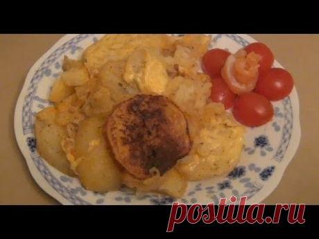 Гарнир из картофеля с горчицей в мультиварке / Простые рецепты