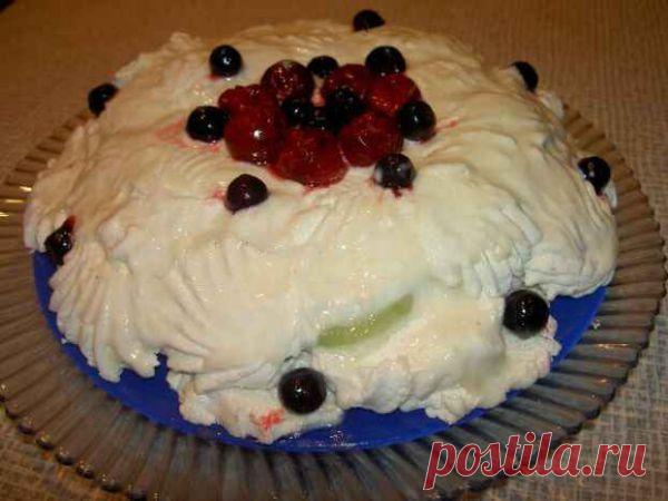 Десерт зефирный - пошаговый рецепт с фото