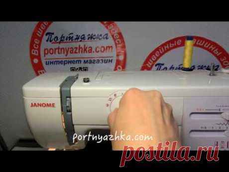 Обзор швейной машины JANOME 5515 (415)