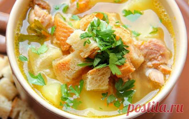 Гороховый суп с копченостями и гренками – кулинарный рецепт с фото, как приготовить на Вкусно Дома