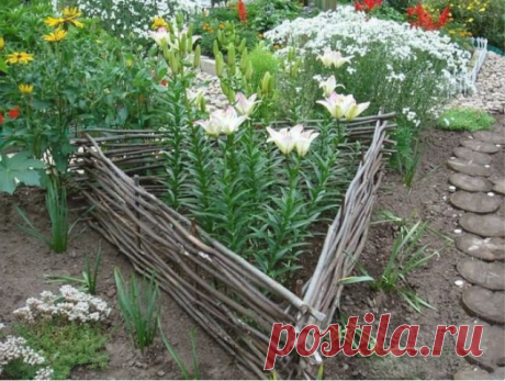 Как сделать плетень своими руками