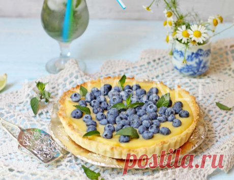 Тарт с лимонным курдом. Пошаговый рецепт с фото &amp;bull; Кушать нетКушать нет