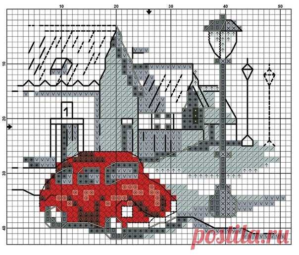 💥 Шкатулка рукоделия⭐ вязание, вышивка, шитье
Машины и дома