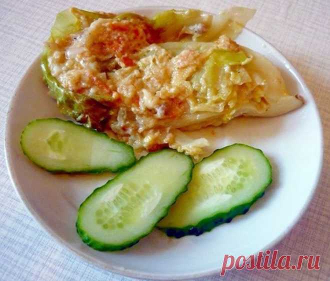 Капуста, запеченная в сливках - Простые рецепты Овкусе.ру