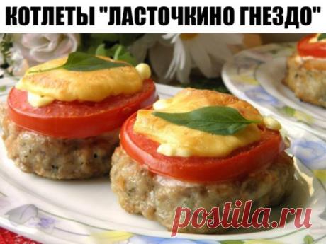 Котлеты "Ласточкино гнездо"
Я забыла о классических котлетах на сковородке, попробовав это чудо (попробовала в Крыму, выпросила рецептик). Готовятся быстро, вкус очень нежный, да еще какие красивые!!!
Ингредиенты
Фарш мясной (я беру домашний: свинина-говядина) — 0.5 кг
Хлеб (батон) — 3 ломт.
Чеснок — 3 зуб.
Укроп
Соль
Перец черный
Яйцо куриное — 2 шт
Майонез
Кетчуп
Лук репчатый — 1 шт
Помидор (большой) — 1 шт
Сыр твердый — 100 г
Перец болгарский — 1 шт