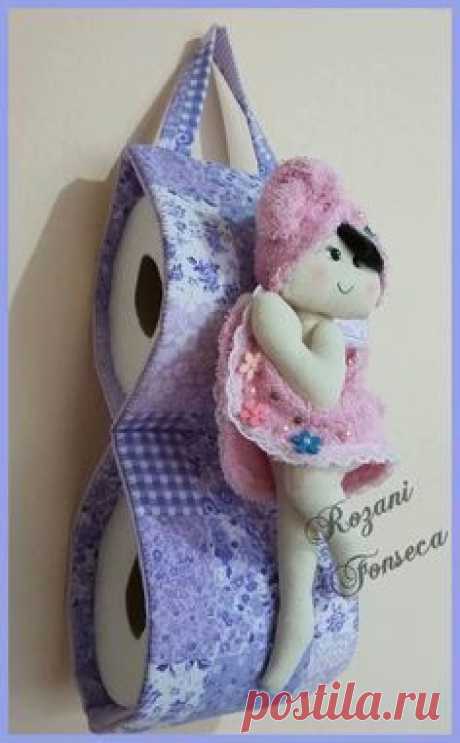 Artesanatos: Faça e Venda: Boneca em feltro para porta de banheiro
