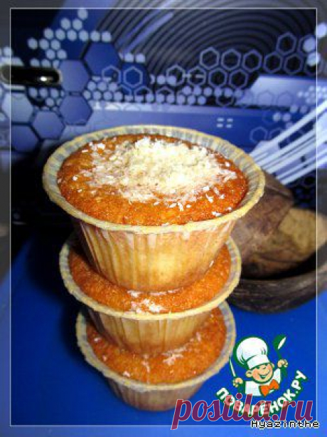 Кокосовые маффины
