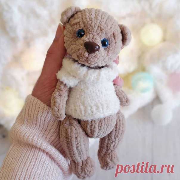 Плюшевый МИШКА спицами.
Больше описаний здесь https://vk.com/topic-157513826_38964705

Жми на фото, описание страницами продублированы в комментариях самого фото.

Показать полностью...