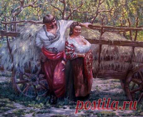 Ух, какие пампушечки! :)) Феномен полной женщины. Забавные рисунки художника Александра Иванова