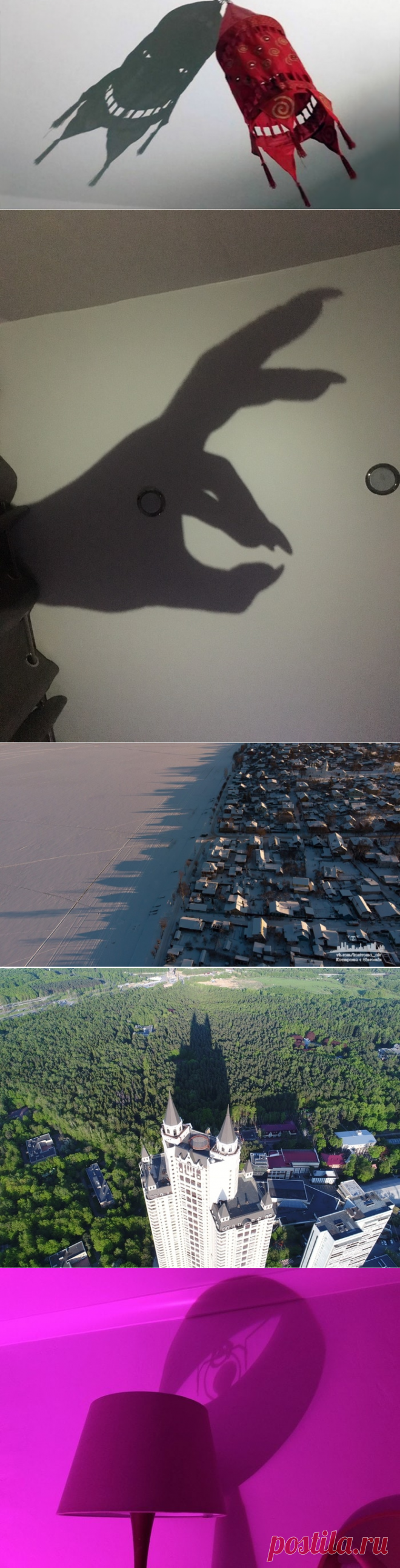 20 случаев, когда тени оказали круче объектов, которые их отбрасывают