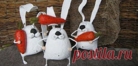 Папье-маше из яичных лотков: из коробок, как сделать поделки из ячеек яиц, мастер класс, рецепт своими руками для сада, масса, фото, видео