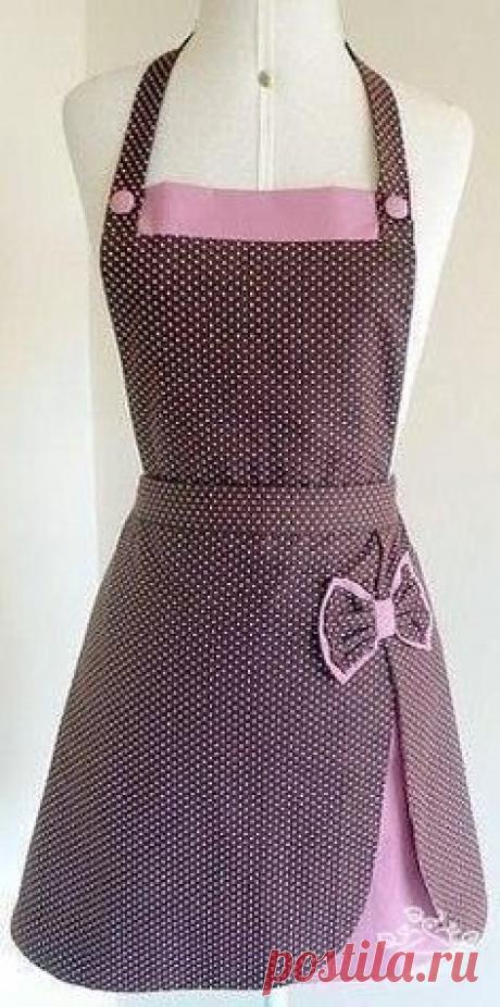ИДЕИ И ВЫКРОЙКИ ФАРТУКОВ ДЛЯ КУХНИ - из интернета