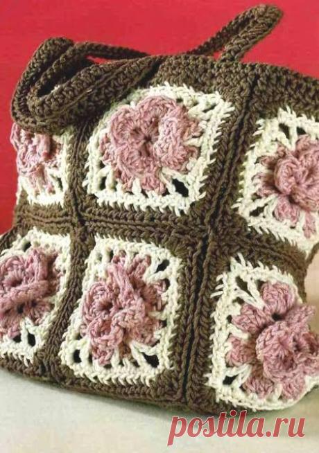 Сумка с цветами. Bag with flowers. ~ Для вдохновения