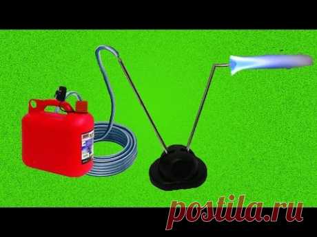 Как сделать горелку из телескопической антенны /  How to make a burner from a telescopic antenna