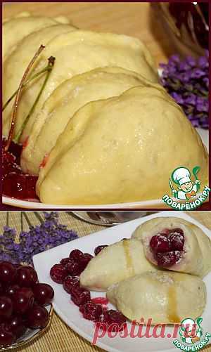Любимые варенички с вишней - кулинарный рецепт