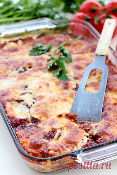 Баклажановая лазанья (Melanzane alla parmigiana) - elaizik.ru 