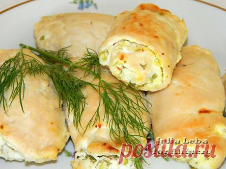 Куриные рулетики с творогом и Активией / Рецепты с фото
