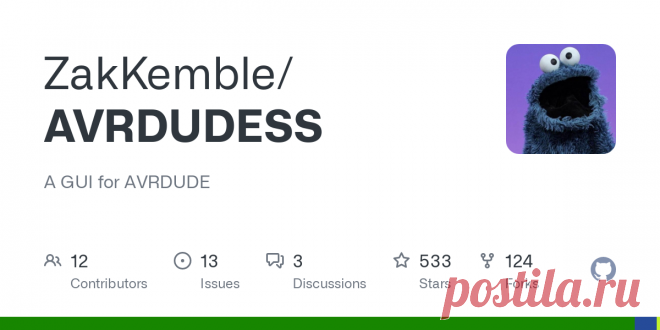 Releases · ZakKemble/AVRDUDESS A GUI for AVRDUDE. Contribute to ZakKemble/AVRDUDESS development by creating an account on GitHub.
