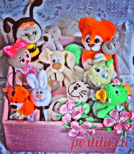 мои игрушки крючком
#pattern#игрушки_своими_руками#крючком#амигуруми
