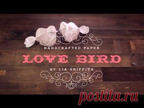 Изящные птички из бумаги своими руками + шаблон