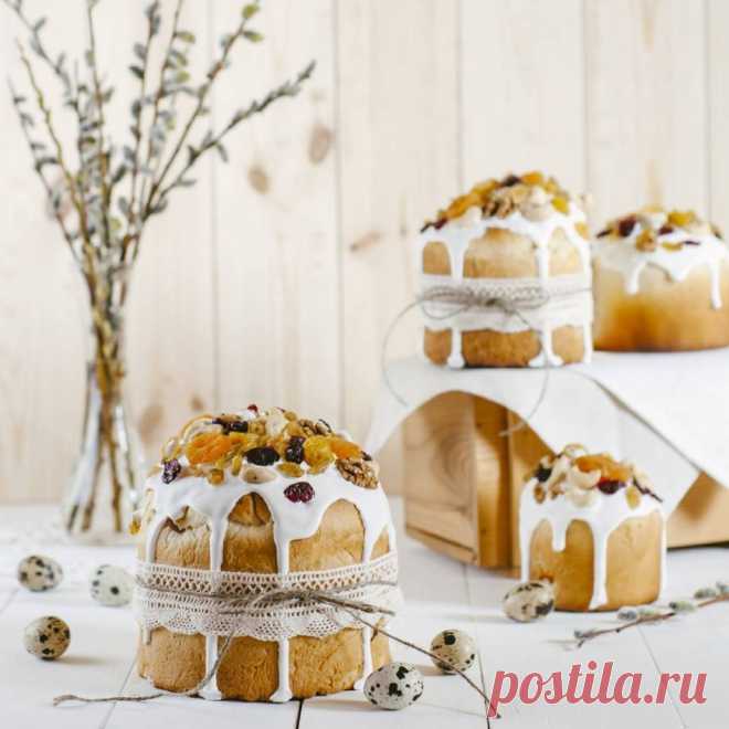 Кулич по бабушкиному рецепту | Вкусные рецепты | Рецепты