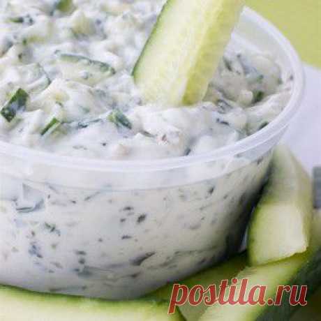 Соус дзадзики с винным уксусом рецепт – греческая кухня, низкокалорийная еда: закуски