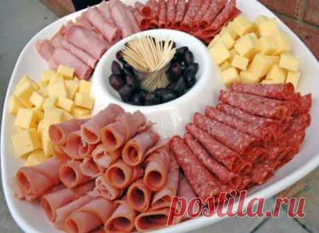 Подаем нарезку на праздничный стол / Болталка / Кулинария