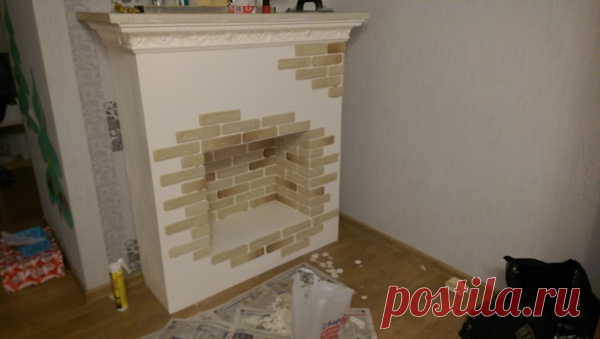 Декоративный камин своими руками!