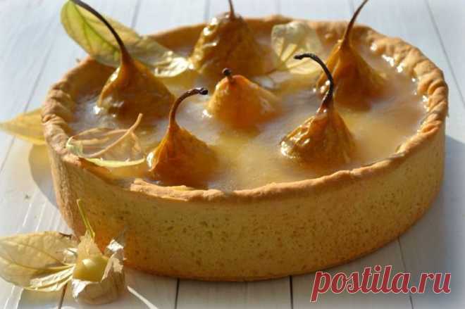 Груши в хрустале - нежнейший пирог | Вкусные рецепты | Рецепты